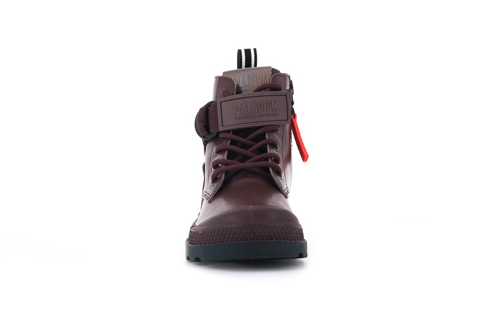 Botas Palladium PAMPA ROCK RANGER Niños Chocolate | Costa Rica-02956